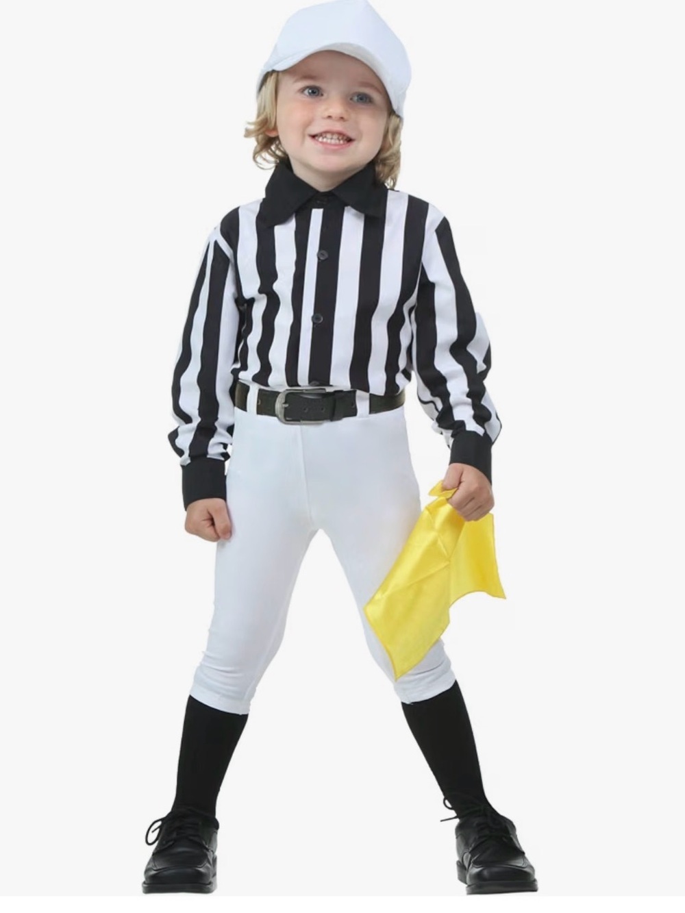 4t Referee costume for toddler boy